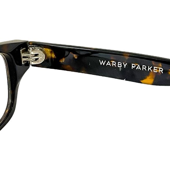 Warby Parker Japhy 200 Tortoise Eyeglasses Frame 49-17 145 - Picture 15 of 16